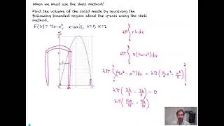 Shell Method Examples