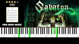 SABATON - Father - (HARD) Piano Tutorial