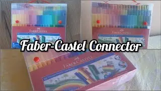 Faber-Castel Connector// Фломастеры/ Kristina and coloring book 🌸