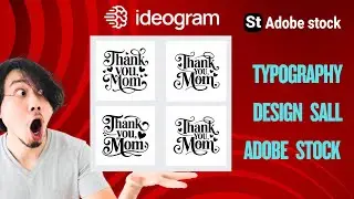 Typography Design Sale on Adobe Stock | Sell Your Fonts & Lettering 🚀