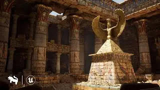 The Grand Egyptian Temple Environment | Unreal Engine | Game-Ready Assets