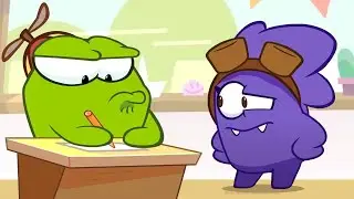 Om Nom Stories: Back To School | Funny Cartoons For Babies on HooplaKidz TV