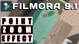 FILMORA 9 | POINT ZOOM EFFECT | MAP ZOOM EFFECT