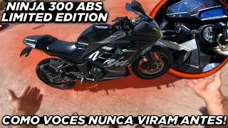 KAWASAKI NINJA 300 - COMO VOCÊS NUNCA VIRAM ANTES