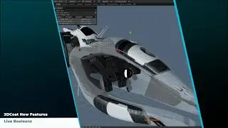 3DCoat Live Booleans