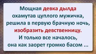 ⚜️ Мощная Девка Дылда и Цуплый Мужичек! Сборник Свежих Анекдотов! Юмор!