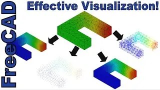 FreeCAD Pipeline Analysis Visualization - And Black Surface Fix |JOKO ENGINEERING|