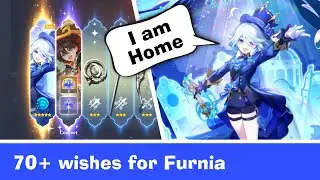 Furina finally joined my other Archons after 70+ pulls in Genshin Impact