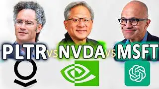 The BEST AI Stock Today | Palantir vs Nvidia vs Microsoft