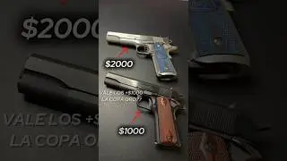 38 SUPER DE $1000 vs $2000, VALE PAGAR MAS?? | COLT 1911 #shorts #colt #1911  #38super