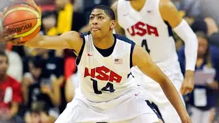 Anthony Davis 4 Point Play - Team USA Basketball ᴴᴰ