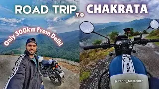 Delhi to Chakrata Road Trip Solo | Hunter 350 | Uttrakhand ka Mini Kashmir just in 4.5hr 300km