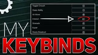 My Keybinds for Destiny 2 (Aztecross Keybinds & PC Settings)