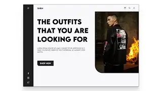 Create a Simple Fashion Clothing Landing Page in Figma | With Project File