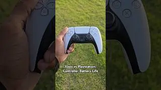 Xbox vs Playstation: Controller Battery Life!