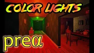 Hello Neighbor Pre Alpha Проверяю все лампочки в доме Color lights