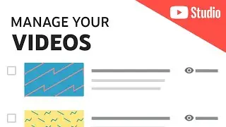 Edit Video Settings with YouTube Studio