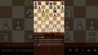 КАБАНИЙ УДАР! ♟️ #chess #lichess #checkmate #комбинация #ловушка #шахматы #chesscom #SHORTS