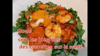 Sauté de Légumes, Champignons et Crevettes à la Poêle. Pan-Seared Vegetable, Mushroom