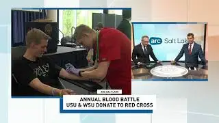 ARC: USU & WSU hold annual Blood Battle for Red Cross of Utah