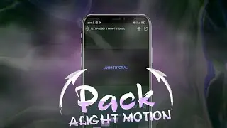 ПАК АНИМАЦИЙ ТЕКСТА  В ALIGHT MOTION #7 | Pack Text Animation Alight motion