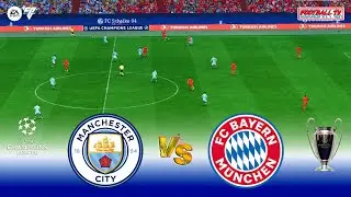 Manchester City vs Bayern Munich - UEFA Champions League 24/25 Final | FC 24 Gameplay