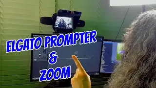 Elgato Prompter + Zoom: Finally, Real Eye Contact in Meetings!