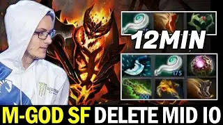 MIRACLE Shadow Fiend Boss DELETE Mid IO — 100% Magic Build