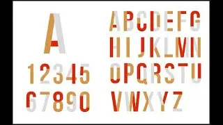 Animated Typeface After effects templets Free Download