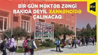 Xankəndi şəhər məktəbindən xüsusi reportaj