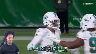 FlightReacts Dolphins vs. Eagles 2023 Week 7 Highlights