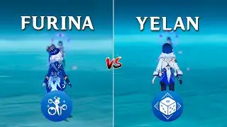 FURINA vs YELAN!! who is the best HYDRO DPS?? (Genshin Impact)