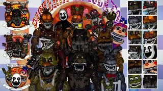 Freddy Fazbear's Pizzeria Simulator - Animatronics FNaF4 (Mod)