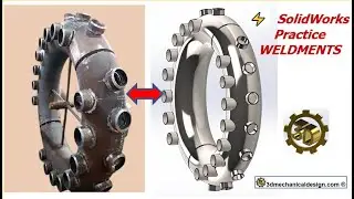 ⚡ Mastering SOLIDWORKS Weldments  | The Ultimate Practice Guide