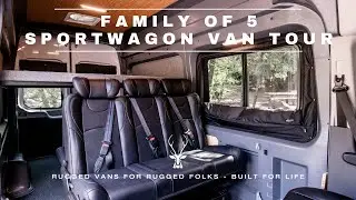 Family of 5's Adventure Van Tour