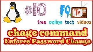 chage command | Enforce Users To Change  Passwords Frequently