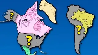 Funny Shapes of American Countries | What Countries Look Like