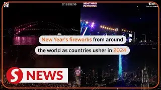 2024 New Years fireworks from around the world