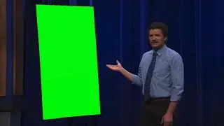 Pedro Pascal green screen meme template