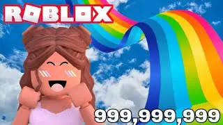 WE SURVIVED 100,000,000 FOOT SLIDE IN ROBLOX!