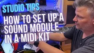 How to set up  a sound module with #abletonlive, #musicstudio  tips.