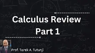 11A Calculus Review Part One | مراجعة كالكولس - الجزء الأول