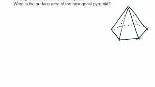 Finding the Surface Area Of a Pyramid