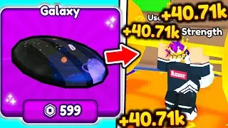 I Bought BEST GALAXY FRISBEE and Become TOP PLAYER in Roblox Frisbee Simulator..