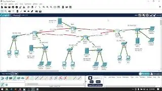 routing dns dhcp web server - Cisco Packet Tracer