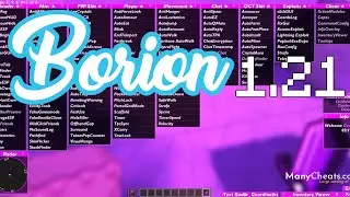 BORION Hacked Client 1.21 Just Updated - MINECRAFT Bedrock Edition
