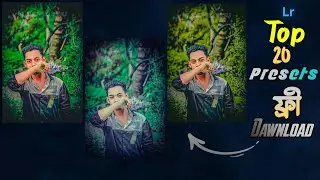 Top 20 Lightroom Premium Presets ! Lightroom Presets Free 2023 ! Lightroom Photo Edting Bangla