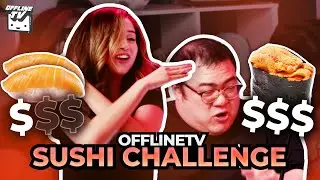 OFFLINETV BLIND SUSHI TASTE TEST CHALLENGE