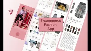 e-commerce fashion mobile app design in figma