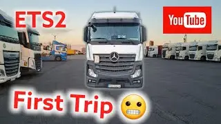 Мой первый рейс в Euro Truck Simulator 2 Простой Дальнобой